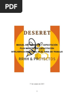 Plan Maestro de Capacitación