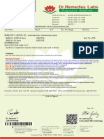 Department of Molecular Biology: Test Name Result Unit Bio. Ref. Range Method