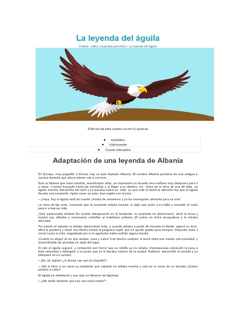 La Leyenda Del Águila | PDF | Serpiente