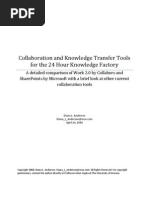 Download Collaboration and Knowledge Transfer Tools for the 24 Hour Knowledge Factory by Diana Anderson SN5676200 doc pdf