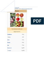 Manzana nutrición y cultivo