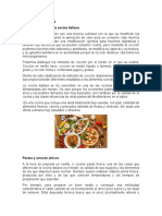 Cocina italiana: métodos de cocción