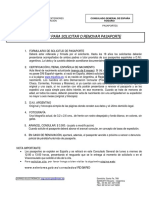 Requisitos Pasaportes