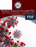 Updated Pandemic Response Oversight Plan 2022 For Publication