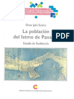La Población Del Istmo de Panamá_JAÉN SUÁREZ, Omar