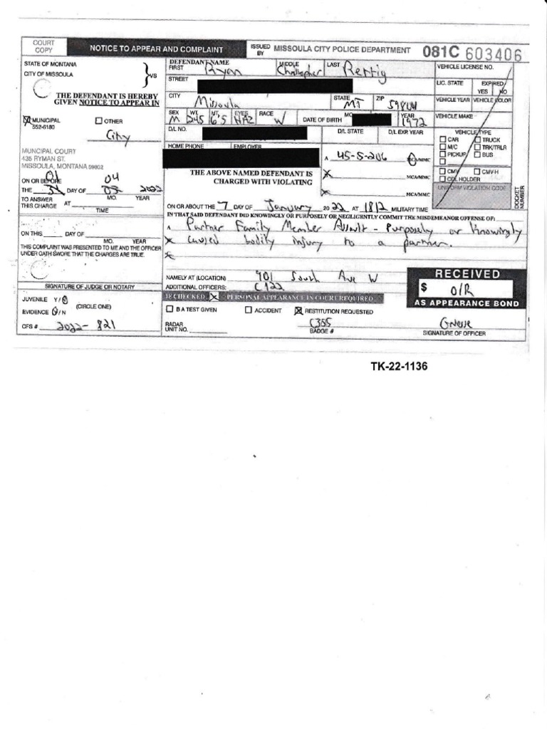Ryan Rettig Documents | PDF