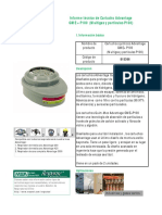 Cartuchos Advantage QuimMec Multigases y Partículas GME P100 815666