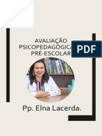 Avaliação psicopedagógica de pré-escolar