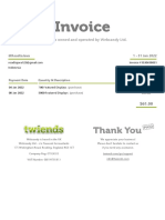 Twiends Invoice Jan2022