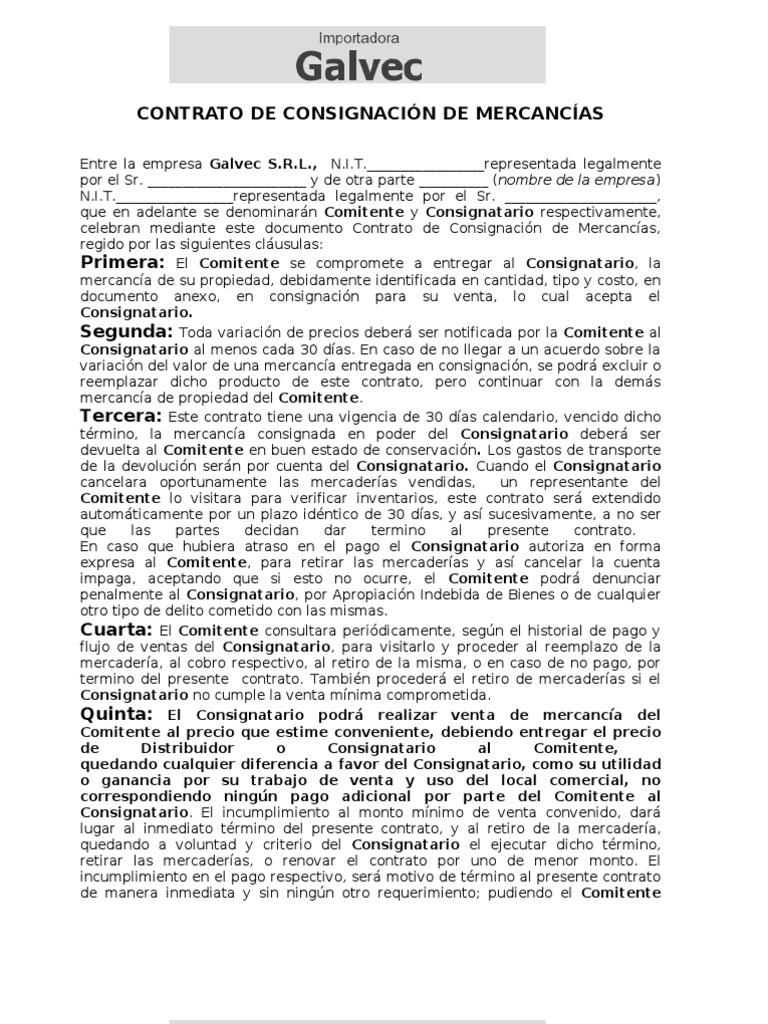 Contrato.consignacion Bienes Patrocinio