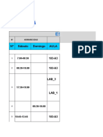 Horarios 2017 - I - Plan - 2015 - Plan - 2007