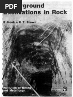 Download HoekBrown Underground Excavation in Rock by Francois Holowenczak SN56764887 doc pdf