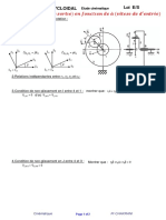 TD Lois Entrée-sortie en Position Et en Vitesse REDUCTEUR EPICYCLOIDAL Elev