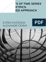 Evžen Kočenda - Alexandr Černý - Elements of Time Series Econometrics - An Applied Approach-Karolinum Press, Charles University (2017)