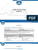 CSE489: Machine Vision (Sheet 7) : Yehia Zakaria