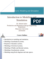 Introduction To Modeling and Simulation