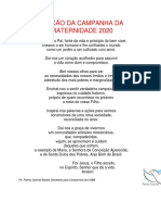 Oracao Campanha Da Fraternidade CF 2020 PDF PK