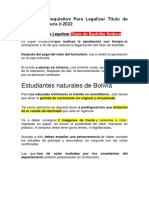 Conoce Los Requisitos para Legalizar Título de Bachiller Seduca