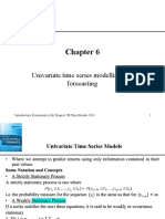 Univariate Time Series Modelling and Forecasting: Introductory Econometrics For Finance' © Chris Brooks 2013 1