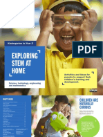 Exploring Stem at Home: Kindergarten To Year 2