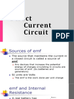 Week 007 Direct Current Circuit PDF