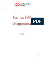 Tesinas Master Acupuntura TFM Hasta Sep 2021