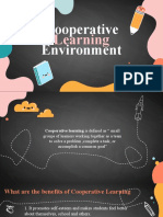 Cooperative Learning Environment