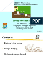 Sewage Disposal. Dr. Benjamin P.L. Ho Department of Mechanical Engineering The University of Hong Kong E-Mail - Benjamin - Ho@hku - HK