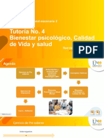 Tutoria 4 - Escenario 2 Bienestar Psicológico, Calidad