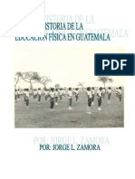 Historia de La Educacion Fisica en Guatemala