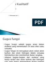 KF Analisis Kualitatif Gugus Fungsi