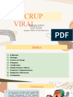 CRUP viral: tos perruna, estridor y dificultad respiratoria