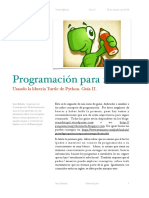 Programación Python Turtle: Variables, bucles y círculos