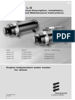 Hydronic L-Ii: Technical Description, Installation, Operating and Maintenance Instructions