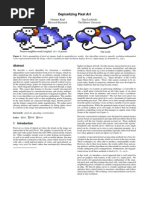 Novel algorithm for extracting a resolution-independent vector representation from pixel art images