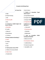 Kumpulan Soal Biologi Dasar