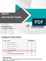 Adv - Java GTU Study Material Presentations Unit-5 Java Server Faces 2.0