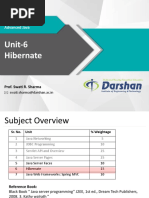 Adv - Java GTU Study Material Presentations Unit-6 Hibernate 4.0