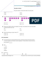 Class 2 Addition: Choose Correct Answer(s) From The Given Choices