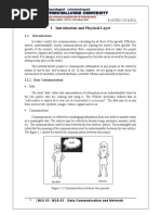 1 Introduction and Physical Layer: 1.1.1 Data Communication