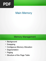 Main Memory