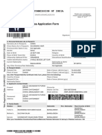 High Commission of India: Visa Application Form