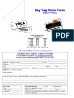 BC Digital Key Tag Order