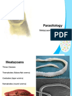 Parasitology: Metazoans
