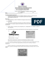 Sta. Fe National High School: LEARNING ACTIVITY SHEET IN TLE-ICT (Computer System Servicing) Grade 10