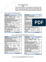 Personality Assesment MBTI