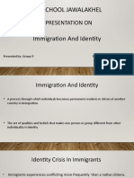 Immigration and Identity