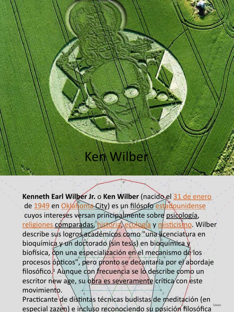 Teoría Holónica de Ken Wilber | PDF