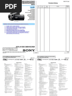 Sony Hdr-cx550 Xr550 Level-2 Ver-1.0 SM