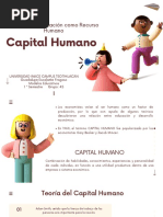 Modelo de Educación Como Recurso Humano - Capital Humano